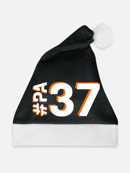 PA37 2025 - Weihnachtsmütze - Schwarz/Weiß