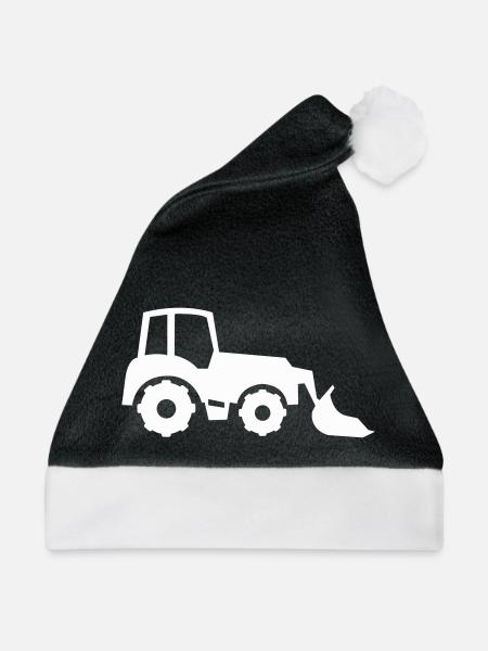bagger - Weihnachtsmütze - Schwarz/Weiß