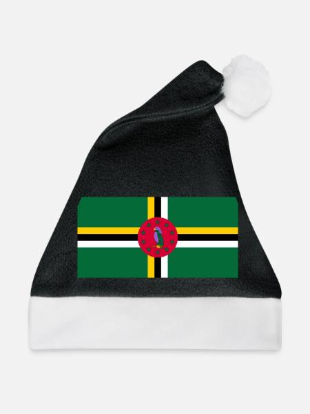 Dominica - Weihnachtsmütze - Schwarz/Weiß