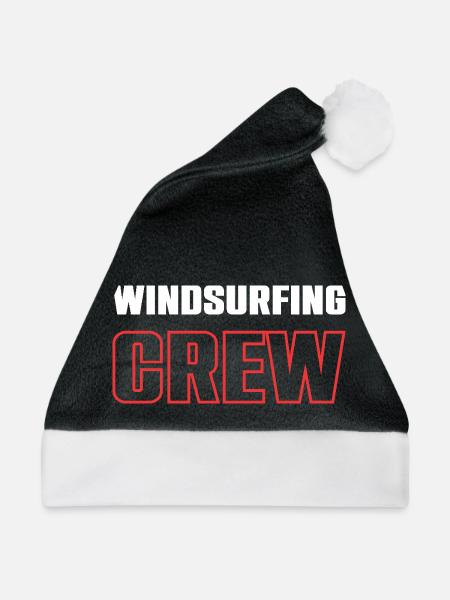 Windsurfing Crew - Weihnachtsmütze - Schwarz/Weiß