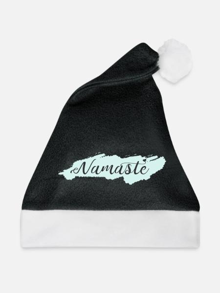 namaste - Weihnachtsmütze - Schwarz/Weiß