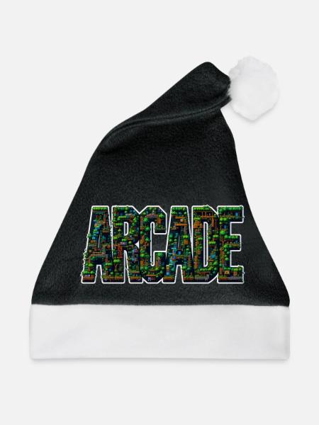 arcade - Weihnachtsmütze - Schwarz/Weiß