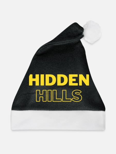 hidden hills 2 - Weihnachtsmütze - Schwarz/Weiß