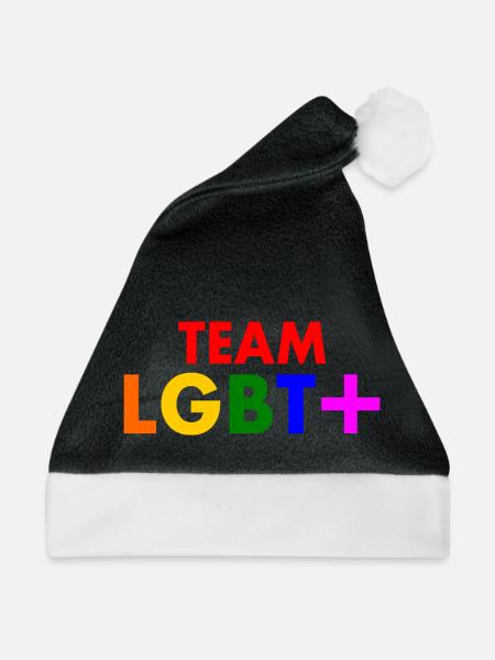 Lgbt - Weihnachtsmütze - Schwarz/Weiß