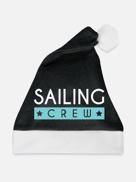 Sailing Crew - Weihnachtsmütze - Schwarz/Weiß