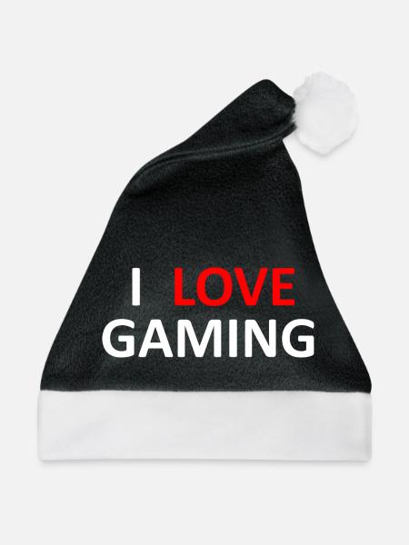Game Gaming PC - Weihnachtsmütze - Schwarz/Weiß