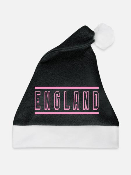England - Weihnachtsmütze - Schwarz/Weiß