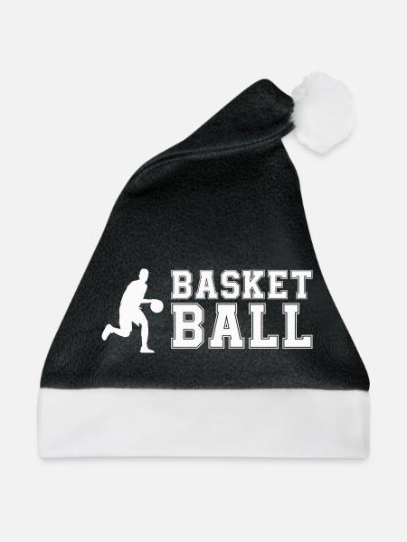 basketball - Weihnachtsmütze - Schwarz/Weiß