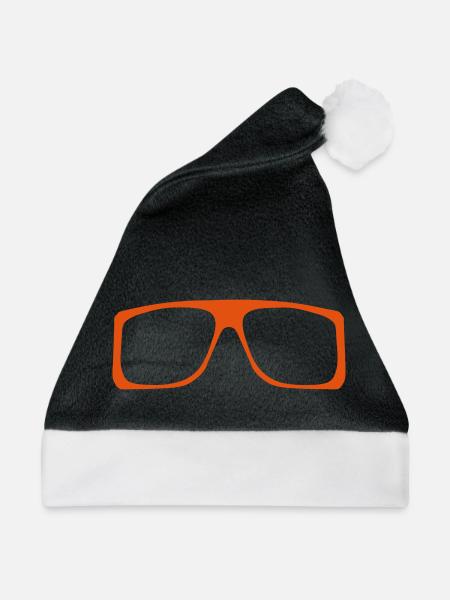 Fensterglas für 3005 - Weihnachtsmütze - Schwarz/Weiß