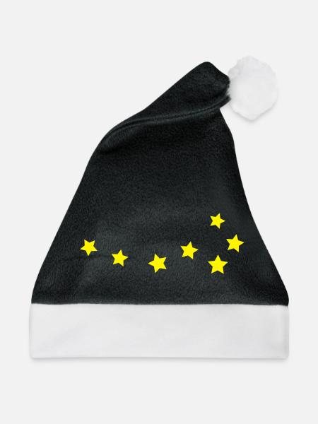 Kleiner Bär - Weihnachtsmütze - Schwarz/Weiß