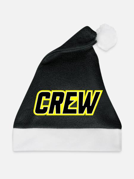 Crew - Weihnachtsmütze - Schwarz/Weiß