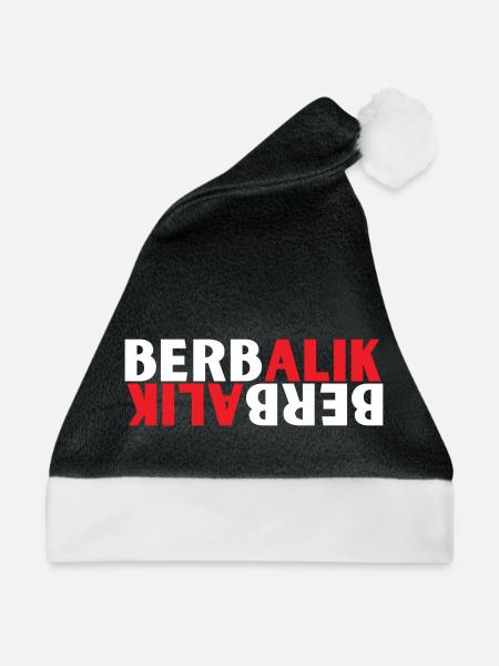 INDONET Berbalik - Weihnachtsmütze - Schwarz/Weiß
