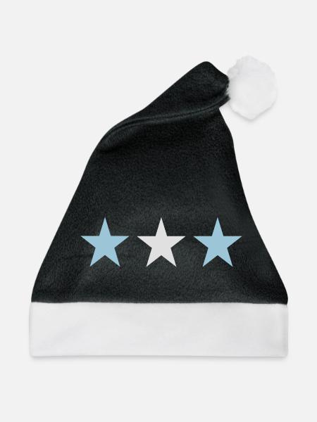Argentinien - Weihnachtsmütze - Schwarz/Weiß