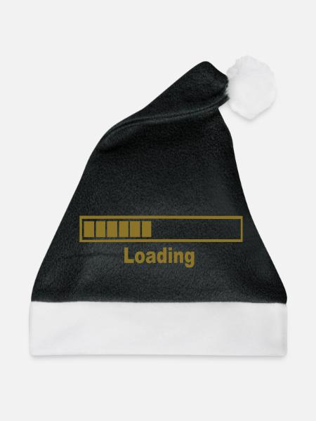 loading - Weihnachtsmütze - Schwarz/Weiß