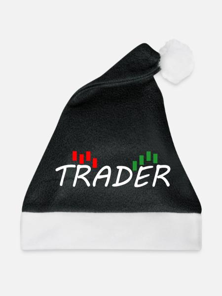 Händler - Weihnachtsmütze - Schwarz/Weiß - Vorne