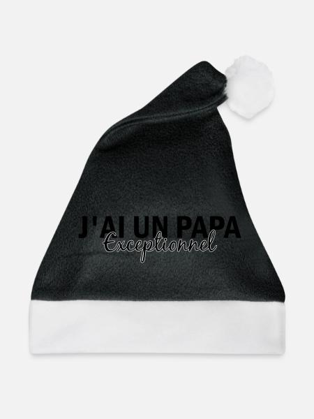Außergewöhnlicher Vater - Weihnachtsmütze - Schwarz/Weiß