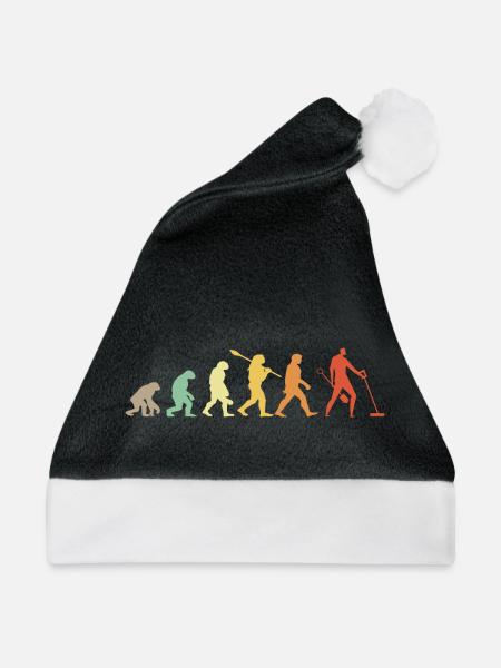 Evolution Treasure Hunter Metalldetektor - Weihnachtsmütze - Schwarz/Weiß
