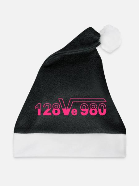 i_love_you_128ve980 - Weihnachtsmütze - Schwarz/Weiß
