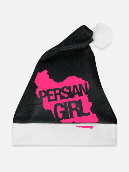 persian_girl_ko1 - Weihnachtsmütze - Schwarz/Weiß