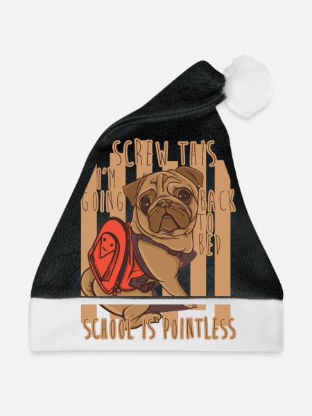 Schrauben Sie diese - Weihnachtsmütze - Schwarz/Weiß