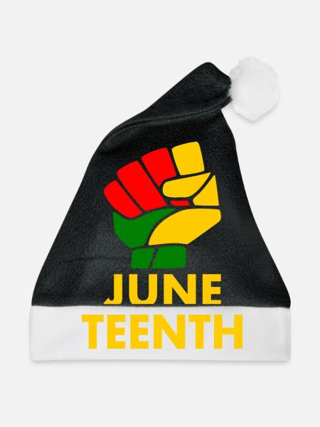 juneteenth - Weihnachtsmütze - Schwarz/Weiß