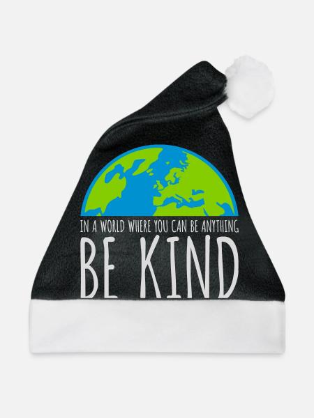 you can be kind - Weihnachtsmütze - Schwarz/Weiß