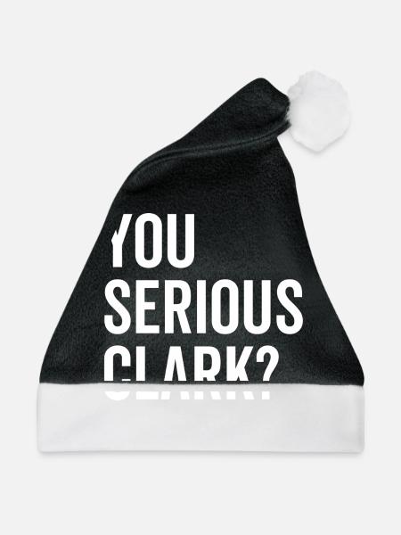 Du ernst Clark? - Weihnachtsmütze - Schwarz/Weiß