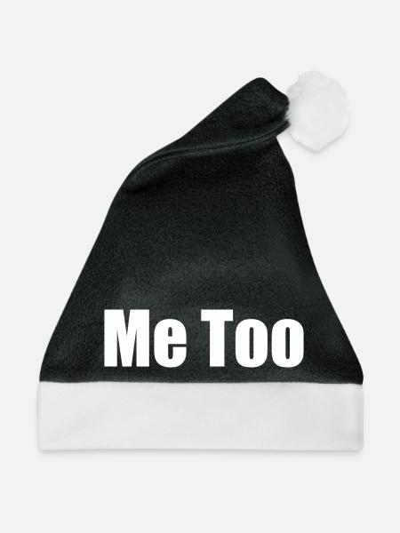Me too - Weihnachtsmütze - Schwarz/Weiß