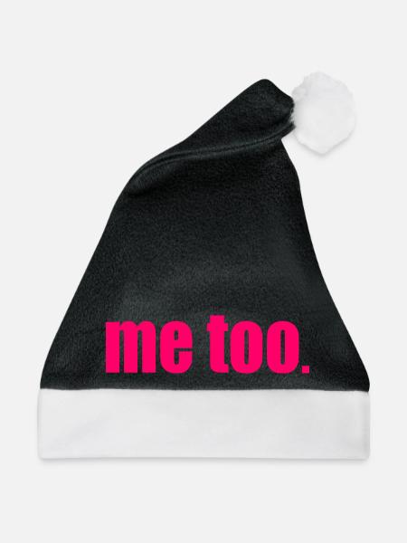 Me too - Weihnachtsmütze - Schwarz/Weiß