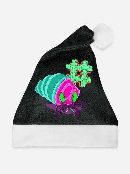 PRIMITIVE DOMÄNE - Weihnachtsmütze - Schwarz/Weiß