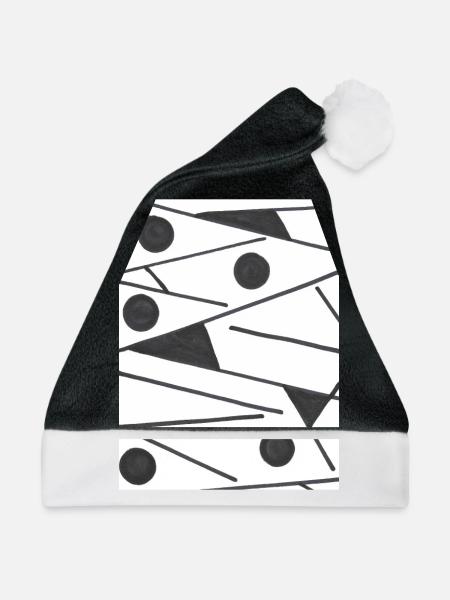 Sigma - Weihnachtsmütze - Schwarz/Weiß - Vorne
