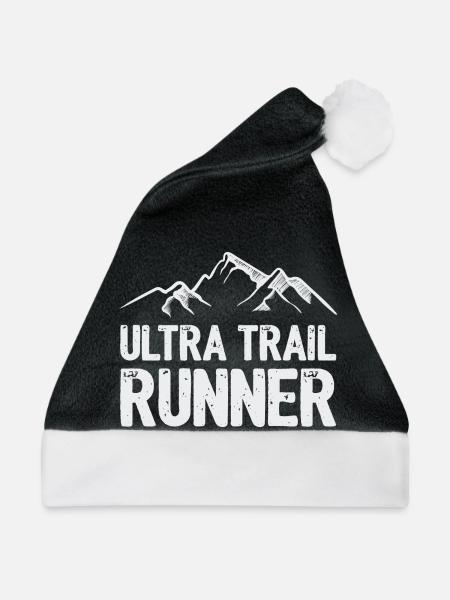 Ultra Trail Runner - Weihnachtsmütze - Schwarz/Weiß