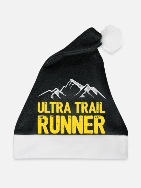 Ultra Trail Runner - Weihnachtsmütze - Schwarz/Weiß