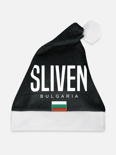 Sliven Bulgarien - Weihnachtsmütze - Schwarz/Weiß