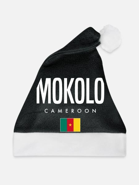 Mokolo Kamerun Kameruner - Weihnachtsmütze - Schwarz/Weiß