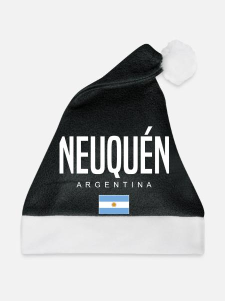 Neuquén Argentinien Argentinier - Weihnachtsmütze - Schwarz/Weiß - Vorne