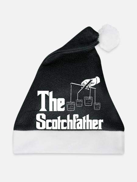 Whiskey Spruch Whiskeytrinker Whiskeyliebhaber - Weihnachtsmütze - Schwarz/Weiß