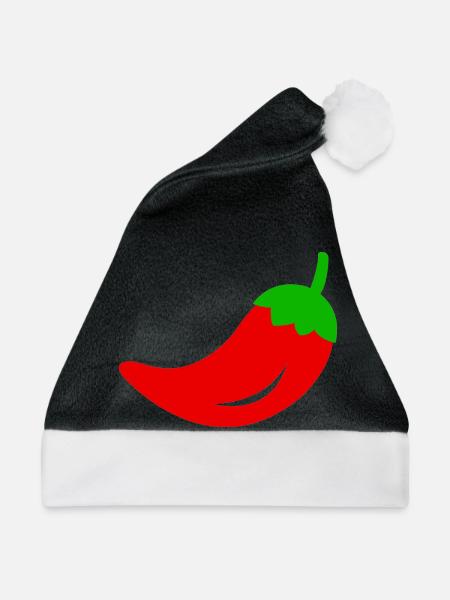 Chili - Weihnachtsmütze - Schwarz/Weiß