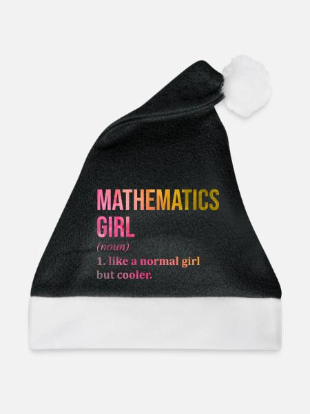 Mathematische Mathematische Mathematische - Weihnachtsmütze - Schwarz/Weiß