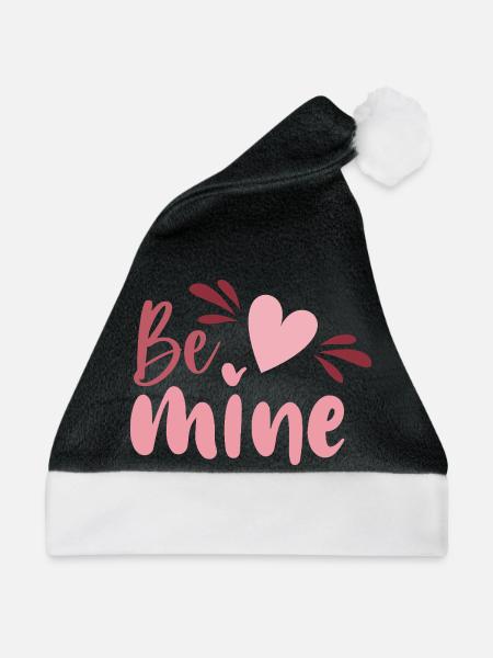 Be Mine Heart Skript - Weihnachtsmütze - Schwarz/Weiß