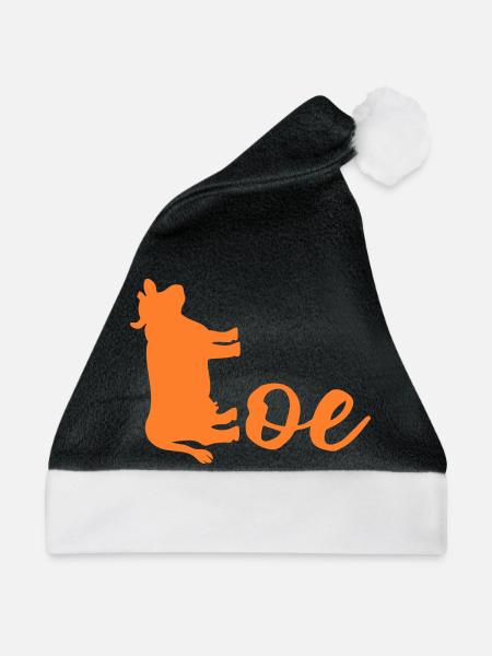 Niederlande Ko - Weihnachtsmütze - Schwarz/Weiß