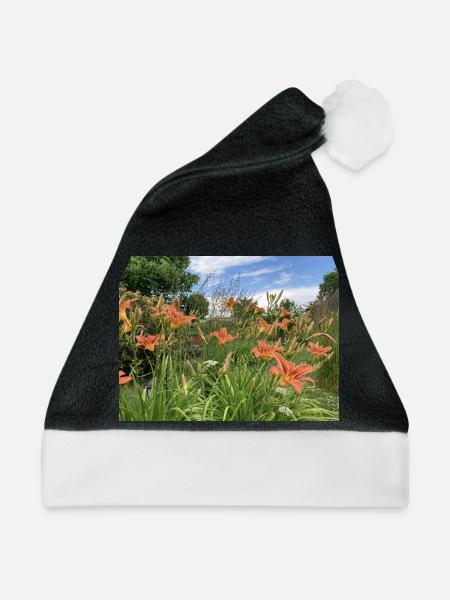 LILIEN - Weihnachtsmütze - Schwarz/Weiß