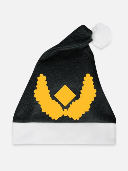 Brigadegeneral Dienstgrad - Weihnachtsmütze - Schwarz/Weiß