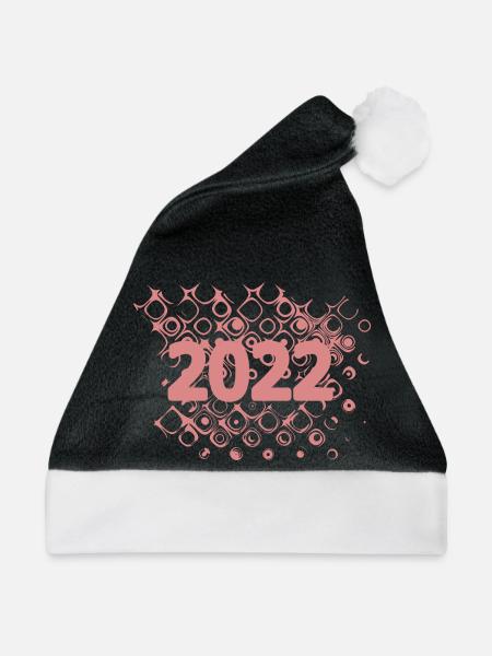 2022 - Weihnachtsmütze - Schwarz/Weiß