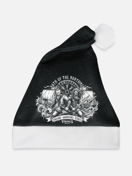 Path of the Northmen - Weihnachtsmütze - Schwarz/Weiß
