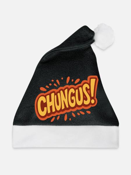 Chungus - Weihnachtsmütze - Schwarz/Weiß