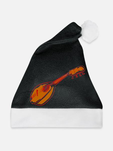 mandoline - Weihnachtsmütze - Schwarz/Weiß