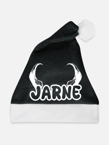 Teufel Jarne - Weihnachtsmütze - Schwarz/Weiß