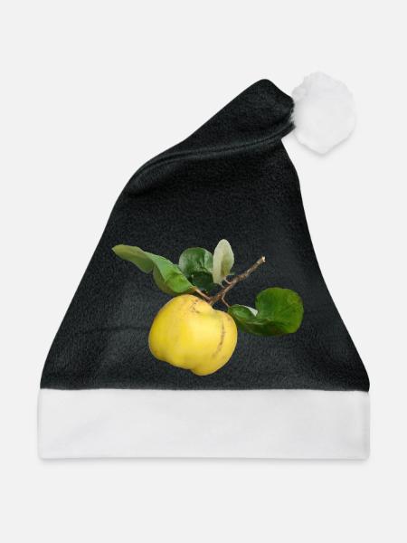 Quitte - Weihnachtsmütze - Schwarz/Weiß