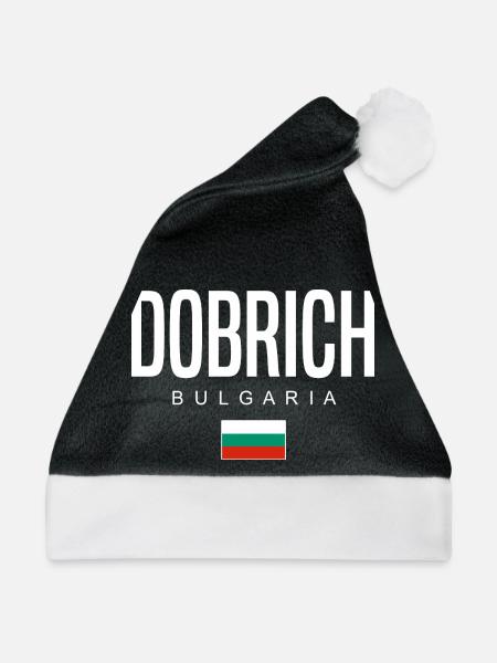 Dobrich Bulgarien - Weihnachtsmütze - Schwarz/Weiß